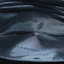 BURBERRY Hand Bag Wool Beige Gold Auth bs19268-19