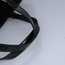 BURBERRY Hand Bag Wool Beige Gold Auth bs19268-7