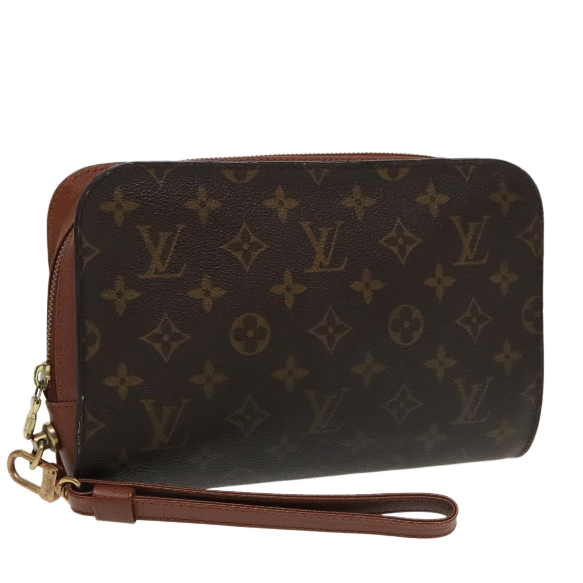 LOUIS VUITTON Monogram Orsay Clutch Bag M51790 LV Auth bs19273