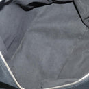 CHANEL Hand Bag Cotton Black Gold CC Auth bs19294-11