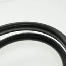 FENDI Zucchino Canvas Boston Bag Dark Brown Black Silver Auth bs19297-14