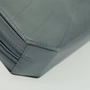 Gianni Versace Shoulder Bag Leather Blue Auth bs19299-15