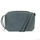 Gianni Versace Shoulder Bag Leather Blue Auth bs19299-1