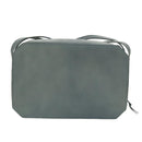 Gianni Versace Shoulder Bag Leather Blue Auth bs19299-2