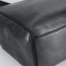 Salvatore Ferragamo Vala Tote Bag Leather Black Gold Auth bs19300-13