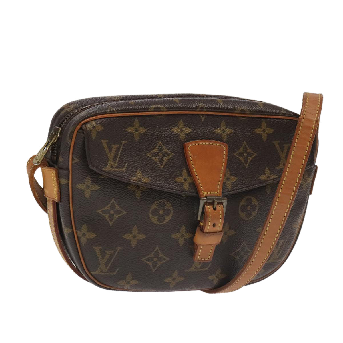 LOUIS VUITTON Monogram Jeune Fille PM Shoulder Bag M51227 LV Auth bs19332