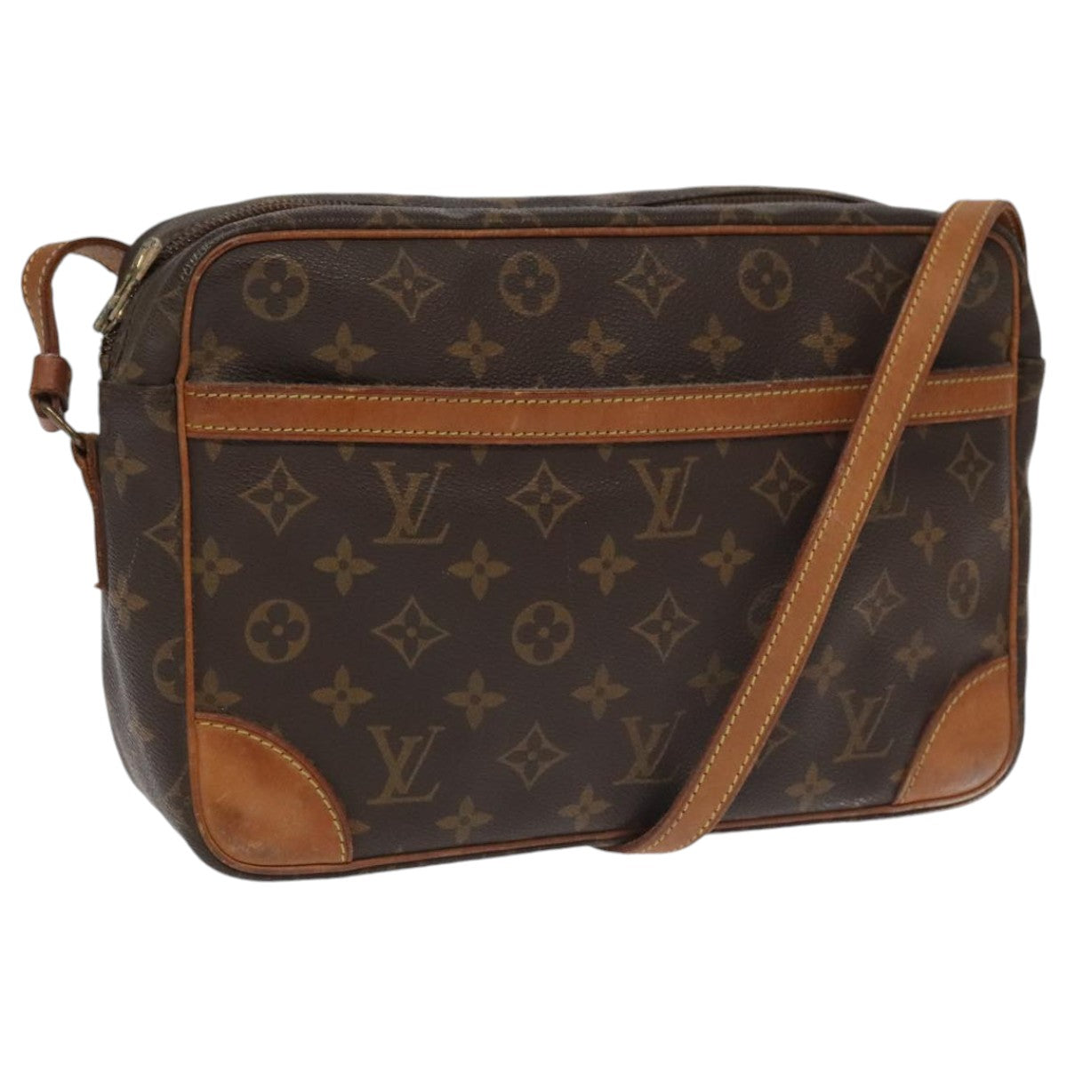 LOUIS VUITTON Monogram Trocadero 30 Shoulder Bag M51272 LV Auth bs19334