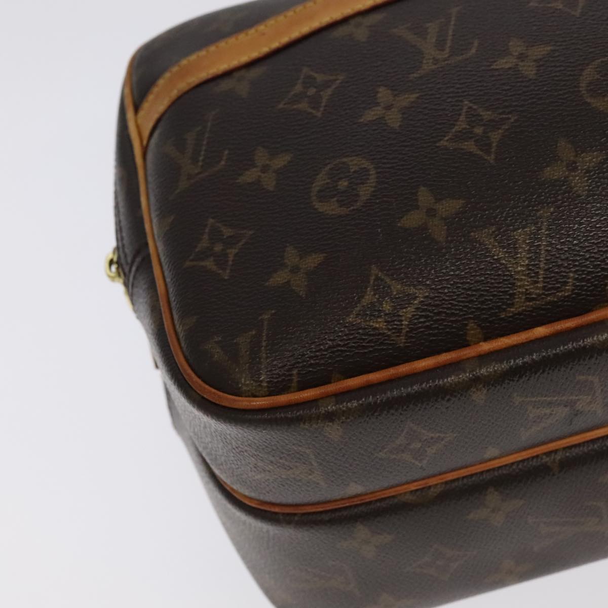 LOUIS VUITTON Monogram Reporter PM Shoulder Bag M45254 LV Auth bs19336