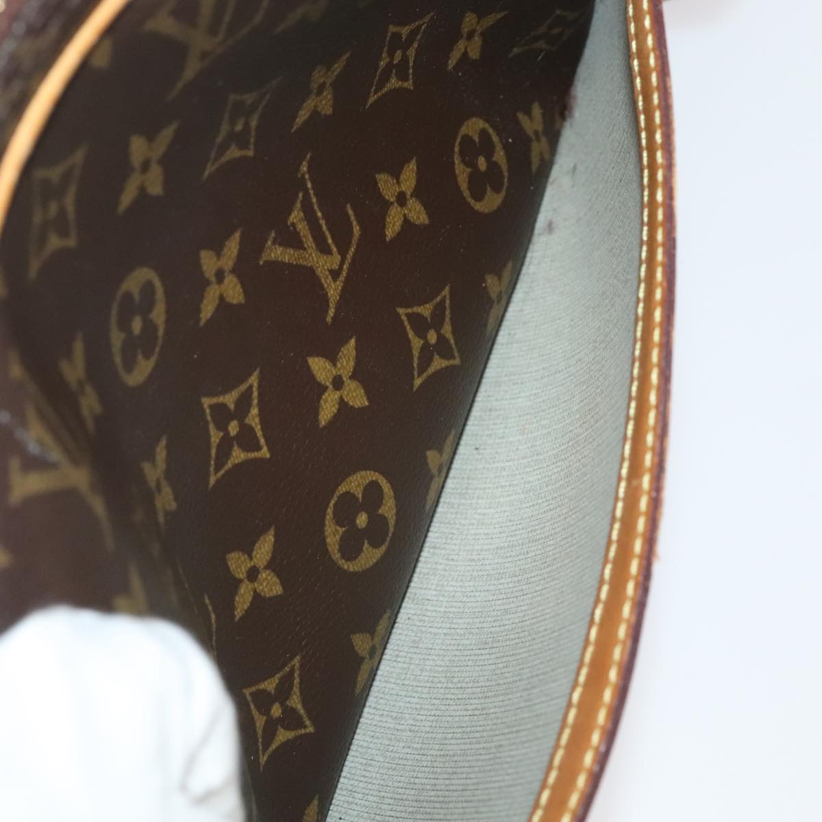 LOUIS VUITTON Monogram Reporter PM Shoulder Bag M45254 LV Auth bs19336