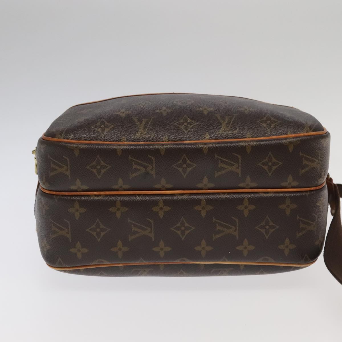 LOUIS VUITTON Monogram Reporter PM Shoulder Bag M45254 LV Auth bs19336