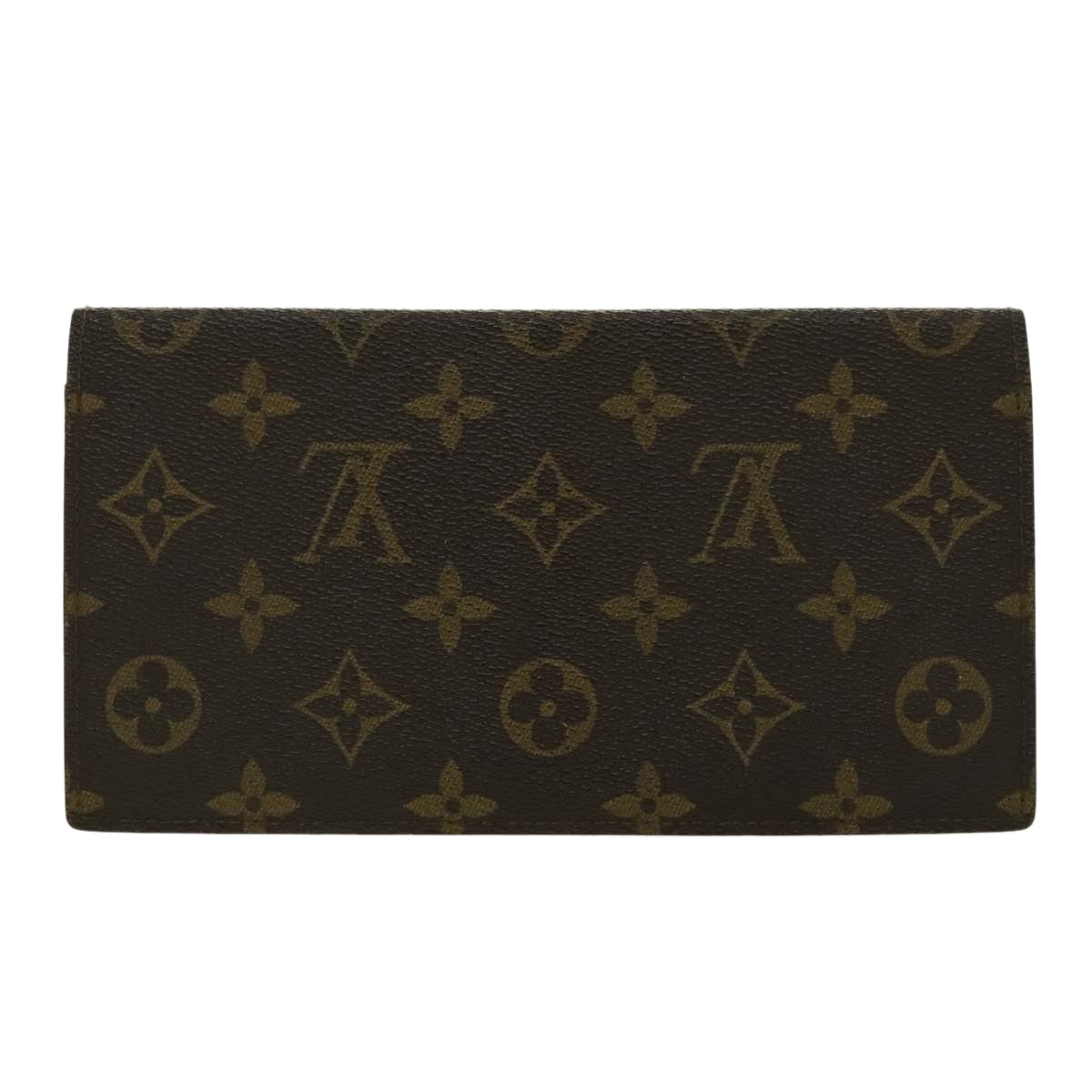 LOUIS VUITTON Monogram Long Wallet LV Auth bs19340 - 0