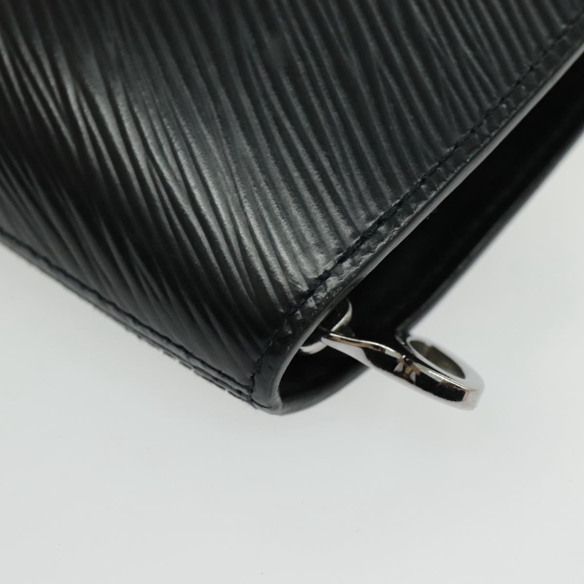 LOUIS VUITTON Epi Porte Monnaie Z Coin Purse Black M63682 LV Auth bs19341