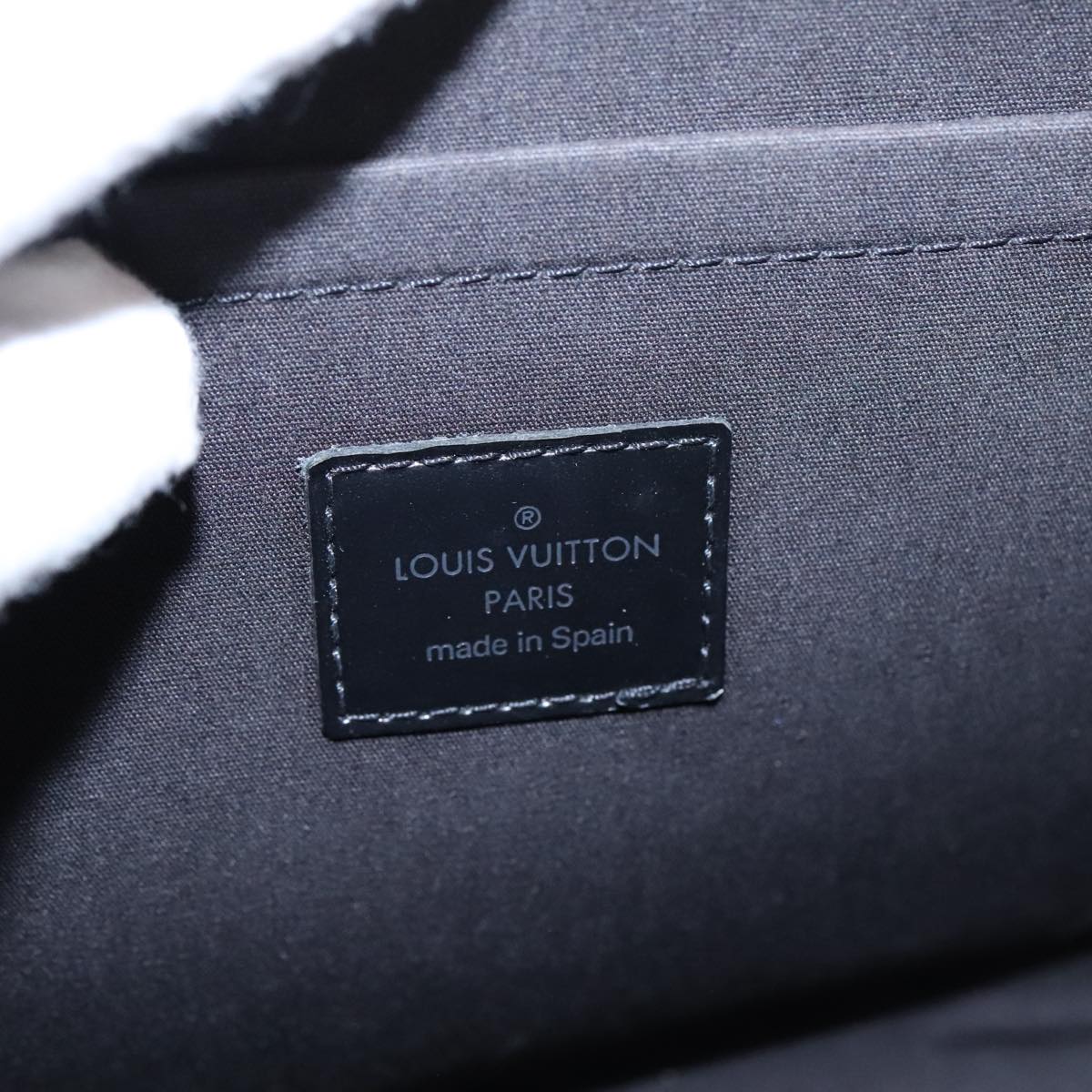 LOUIS VUITTON Epi Croisette PM Tote Bag Black M52492 LV Auth bs19352