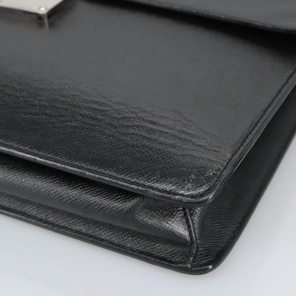 LOUIS VUITTON Taiga Laguito Business Bag Ardoise M31092 LV Auth bs19355