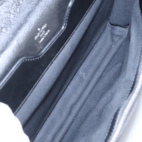 LOUIS VUITTON Taiga Laguito Business Bag Ardoise M31092 LV Auth bs19355