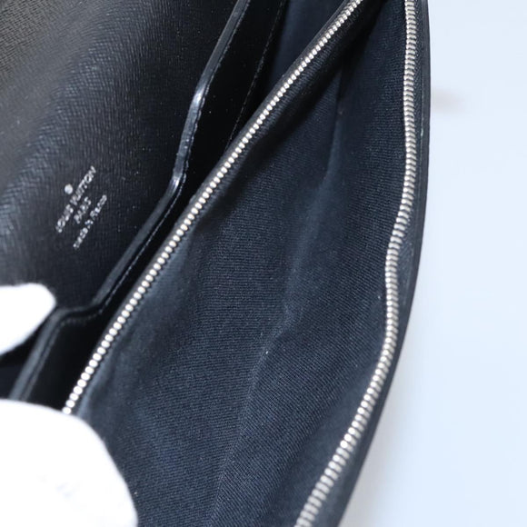 LOUIS VUITTON Taiga Laguito Business Bag Ardoise M31092 LV Auth bs19355