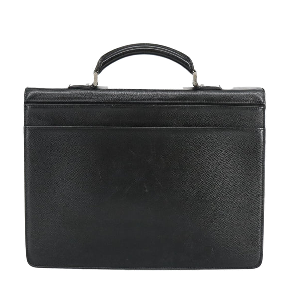 LOUIS VUITTON Taiga Laguito Business Bag Ardoise M31092 LV Auth bs19355