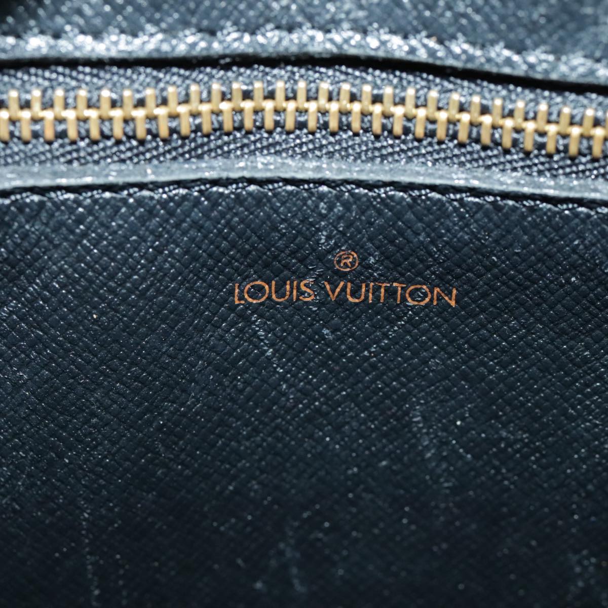 LOUIS VUITTON Epi June Feuille Shoulder Bag Blue M52155 LV Auth bs19357