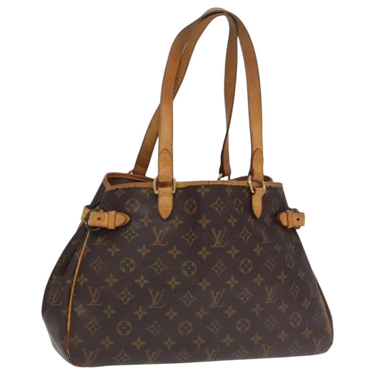 LOUIS VUITTON Monogram Batignolles Horizontal Tote Bag M51154 LV Auth bs19358