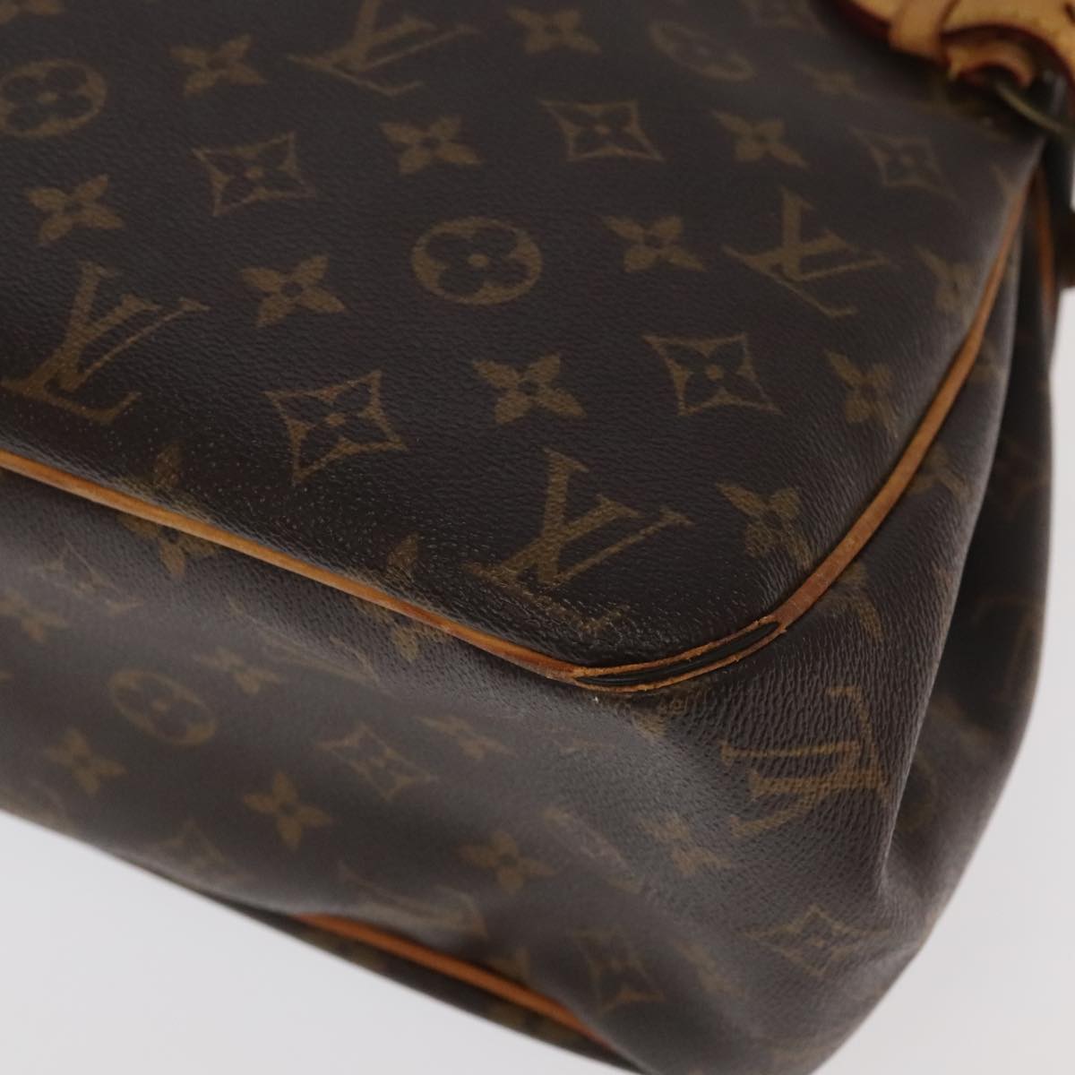 LOUIS VUITTON Monogram Batignolles Horizontal Tote Bag M51154 LV Auth bs19358