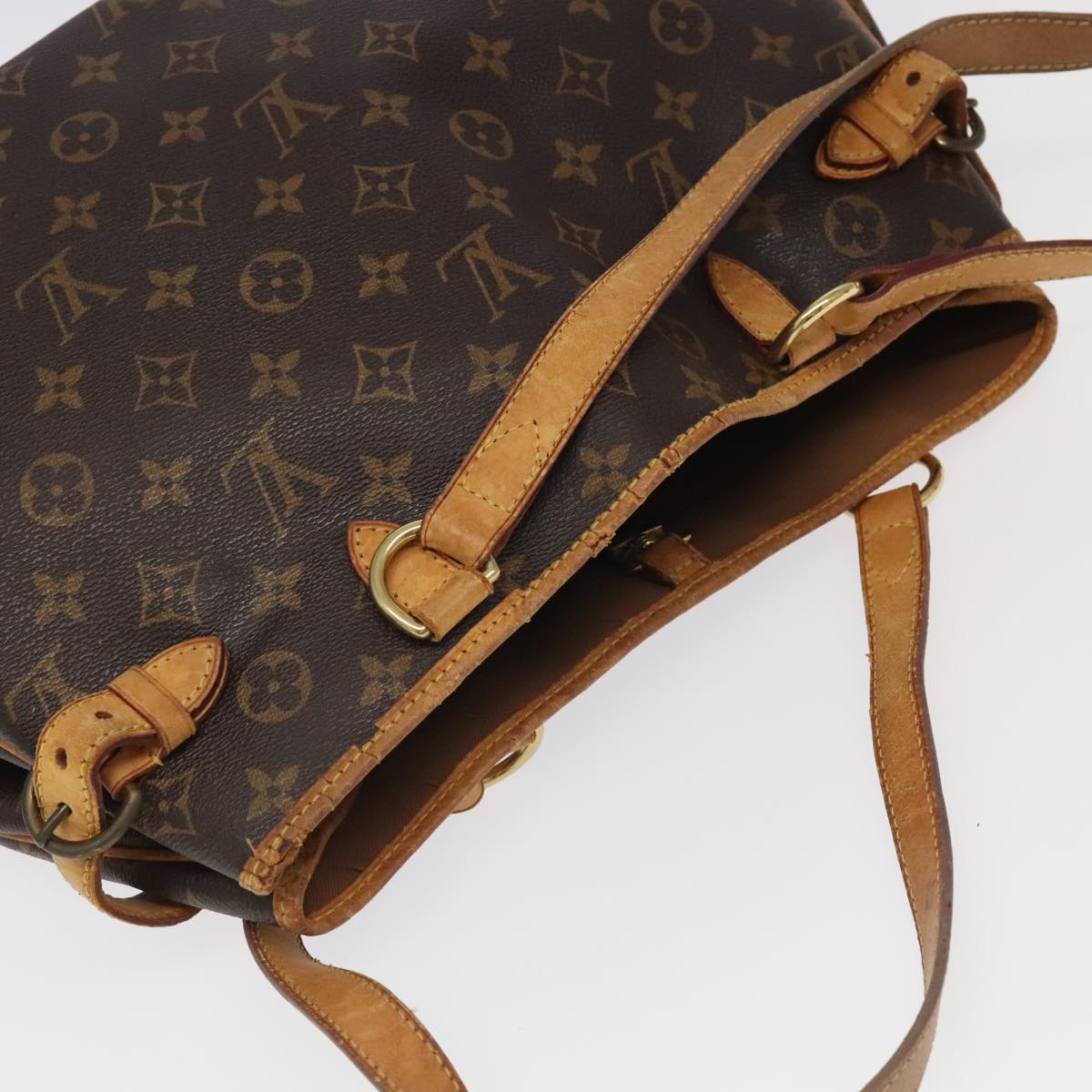 LOUIS VUITTON Monogram Batignolles Horizontal Tote Bag M51154 LV Auth bs19358