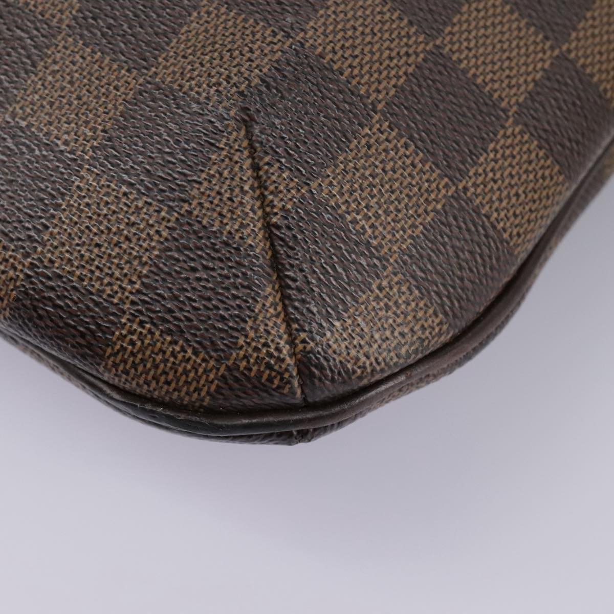 LOUIS VUITTON Damier Ebene Bloomsbury PM Shoulder Bag N42251 LV Auth bs19359