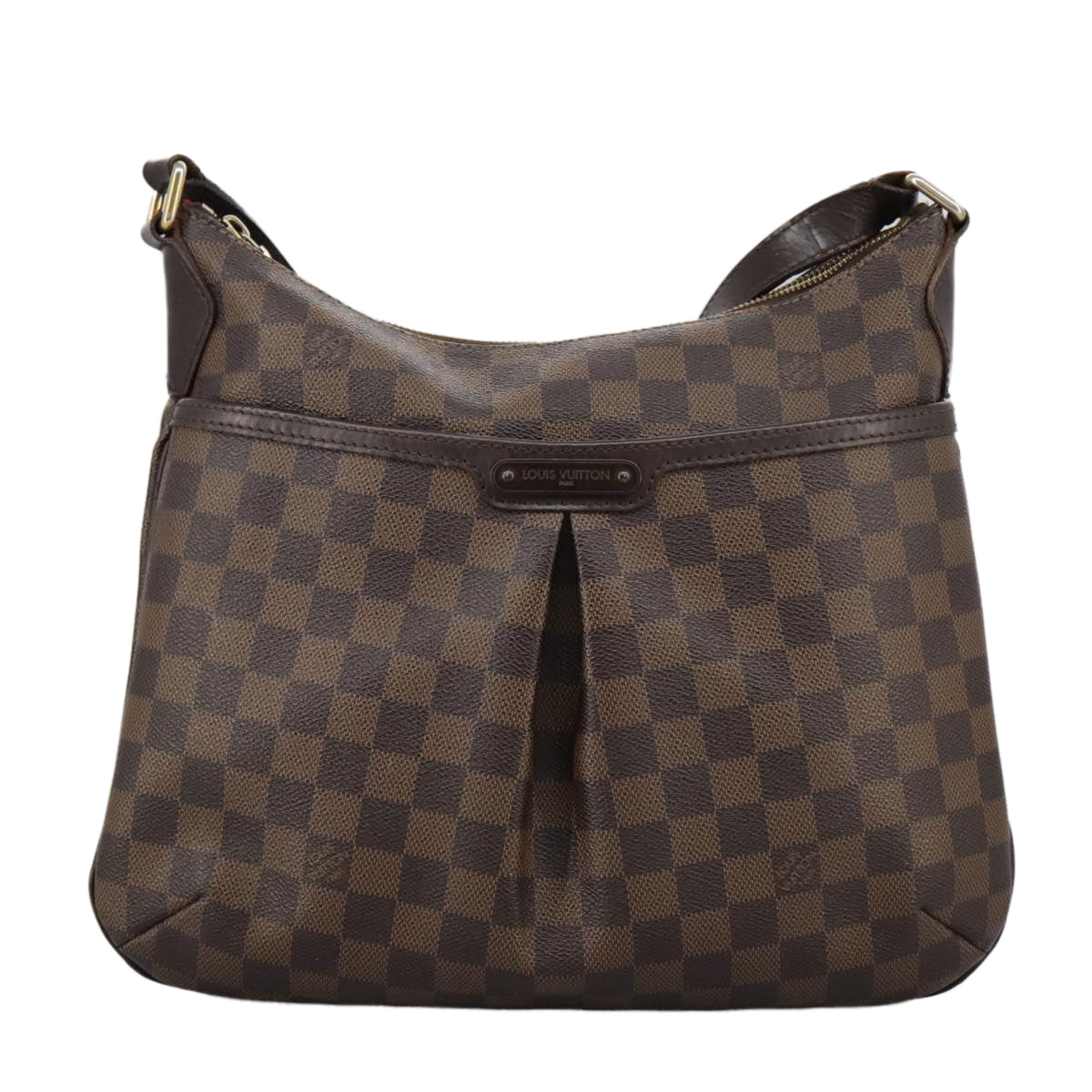 LOUIS VUITTON Damier Ebene Bloomsbury PM Shoulder Bag N42251 LV Auth bs19359