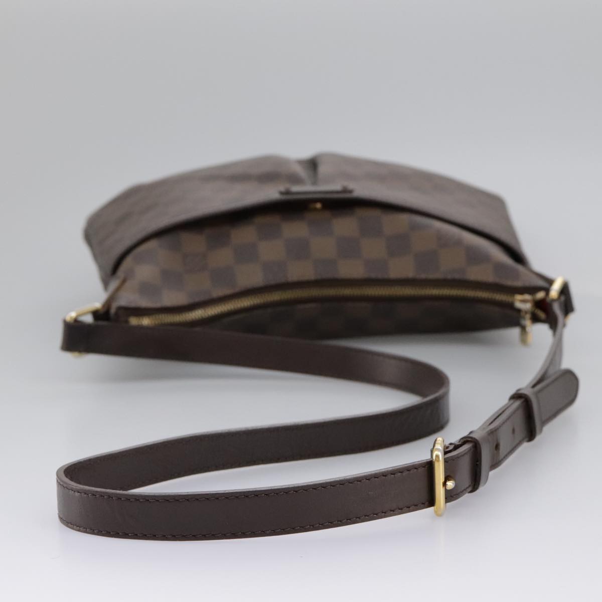 LOUIS VUITTON Damier Ebene Bloomsbury PM Shoulder Bag N42251 LV Auth bs19359