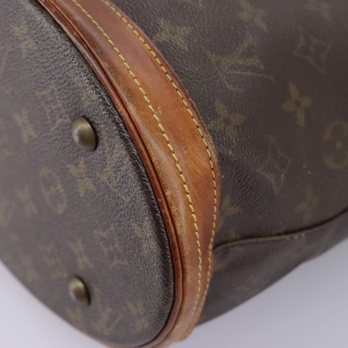 LOUIS VUITTON Monogram Bucket PM Shoulder Bag M42238 LV Auth bs19361