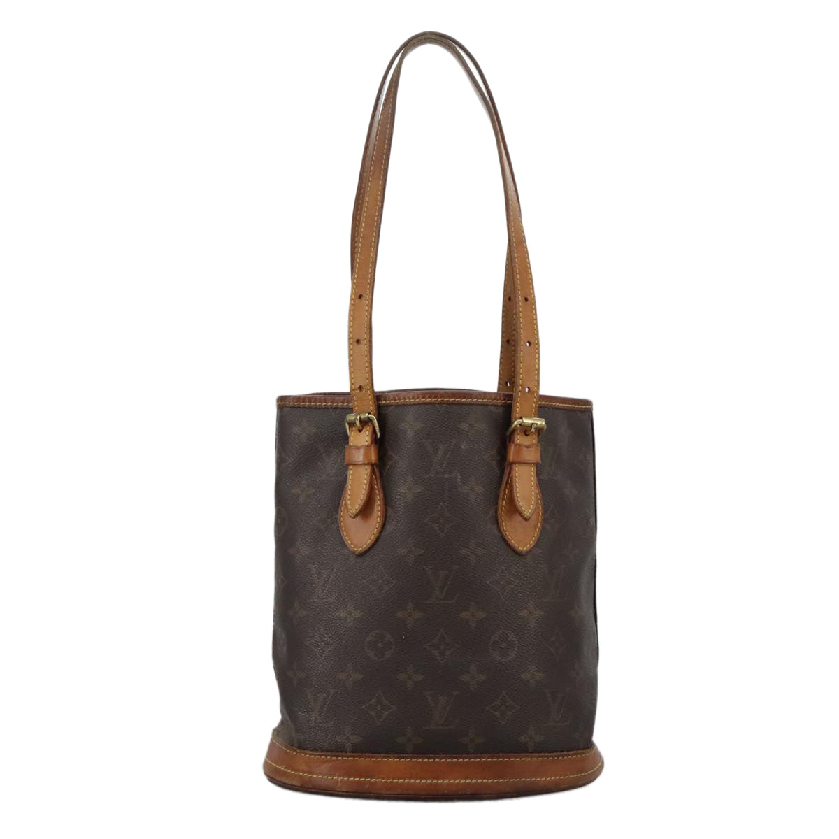 LOUIS VUITTON Monogram Bucket PM Shoulder Bag M42238 LV Auth bs19361 - 0