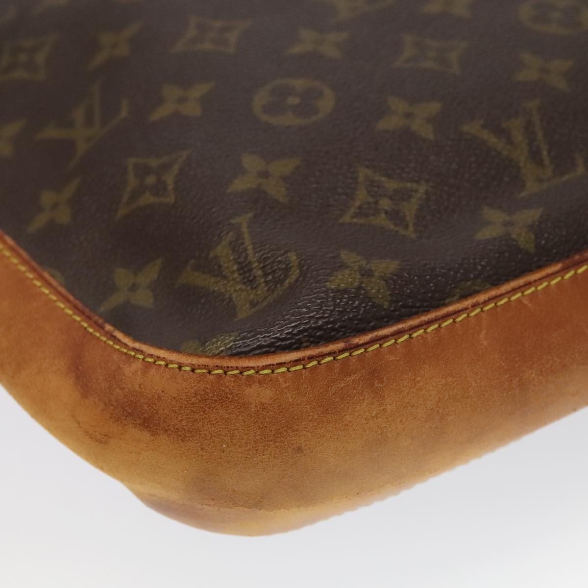 LOUIS VUITTON Monogram Bagatelle Shoulder Bag M51264 LV Auth bs19385