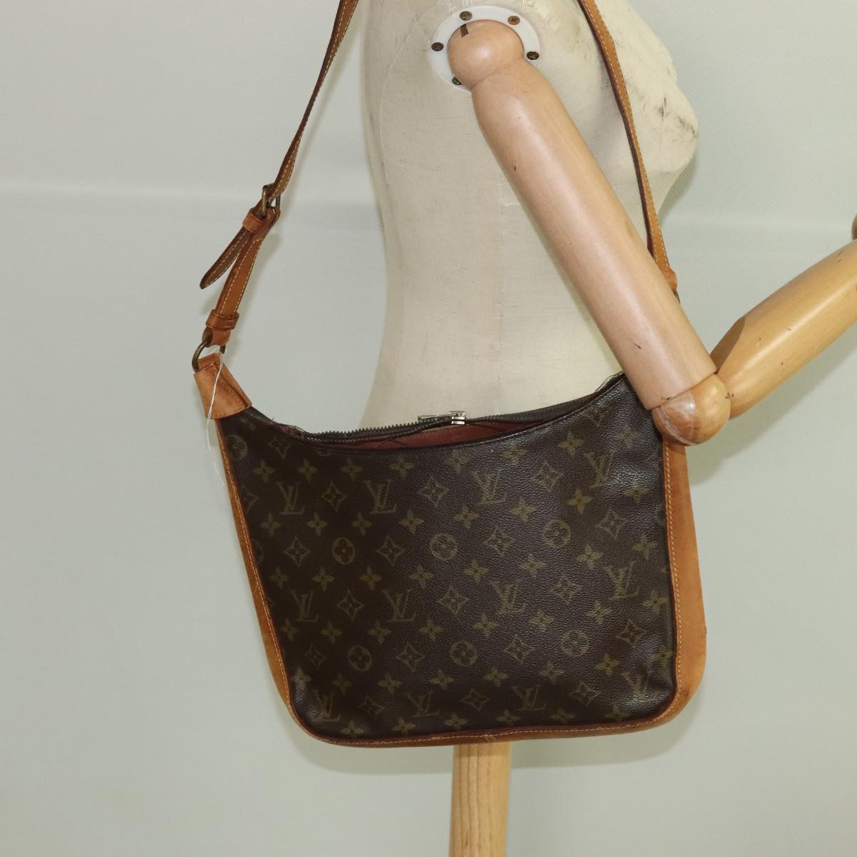 LOUIS VUITTON Monogram Bagatelle Shoulder Bag M51264 LV Auth bs19385