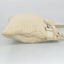 GIVENCHY Shoulder Bag Nylon Beige Silver Auth bs19390-3
