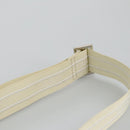 GIVENCHY Shoulder Bag Nylon Beige Silver Auth bs19390-8