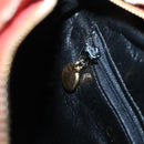 CHANEL Matelasse Hand Bag Velor Orange Gold CC Auth bs19395-22