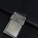 GUCCI Tote Bag Canvas Leather Black Silver 019 2122 0523 Auth bs19400-9