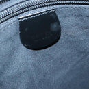 GUCCI Tote Bag Canvas Leather Black Silver 019 2122 0523 Auth bs19400-18