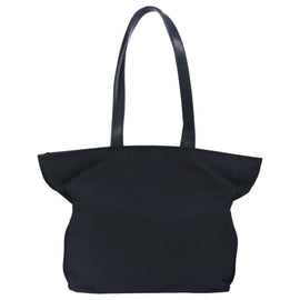 GUCCI Tote Bag Canvas Leather Black Silver 019 2122 0523 Auth bs19400 - 0