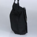 GUCCI Tote Bag Canvas Leather Black Silver 019 2122 0523 Auth bs19400-3