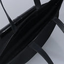 GUCCI Tote Bag Canvas Leather Black Silver 019 2122 0523 Auth bs19400-6