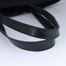 GUCCI Tote Bag Canvas Leather Black Silver 019 2122 0523 Auth bs19400-7