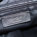 SAINT LAURENT Shoulder Bag Leather Red Silver 228340 Auth bs19417-14