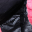 SAINT LAURENT Shoulder Bag Leather Red Silver 228340 Auth bs19417-16