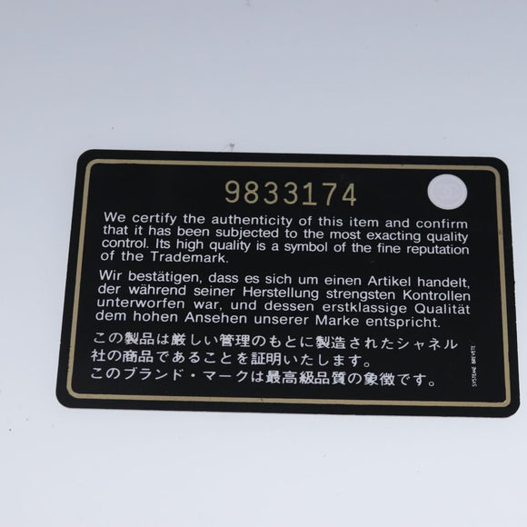 CHANEL Hand Bag Canvas Leather Pink Silver CC Auth bs19432