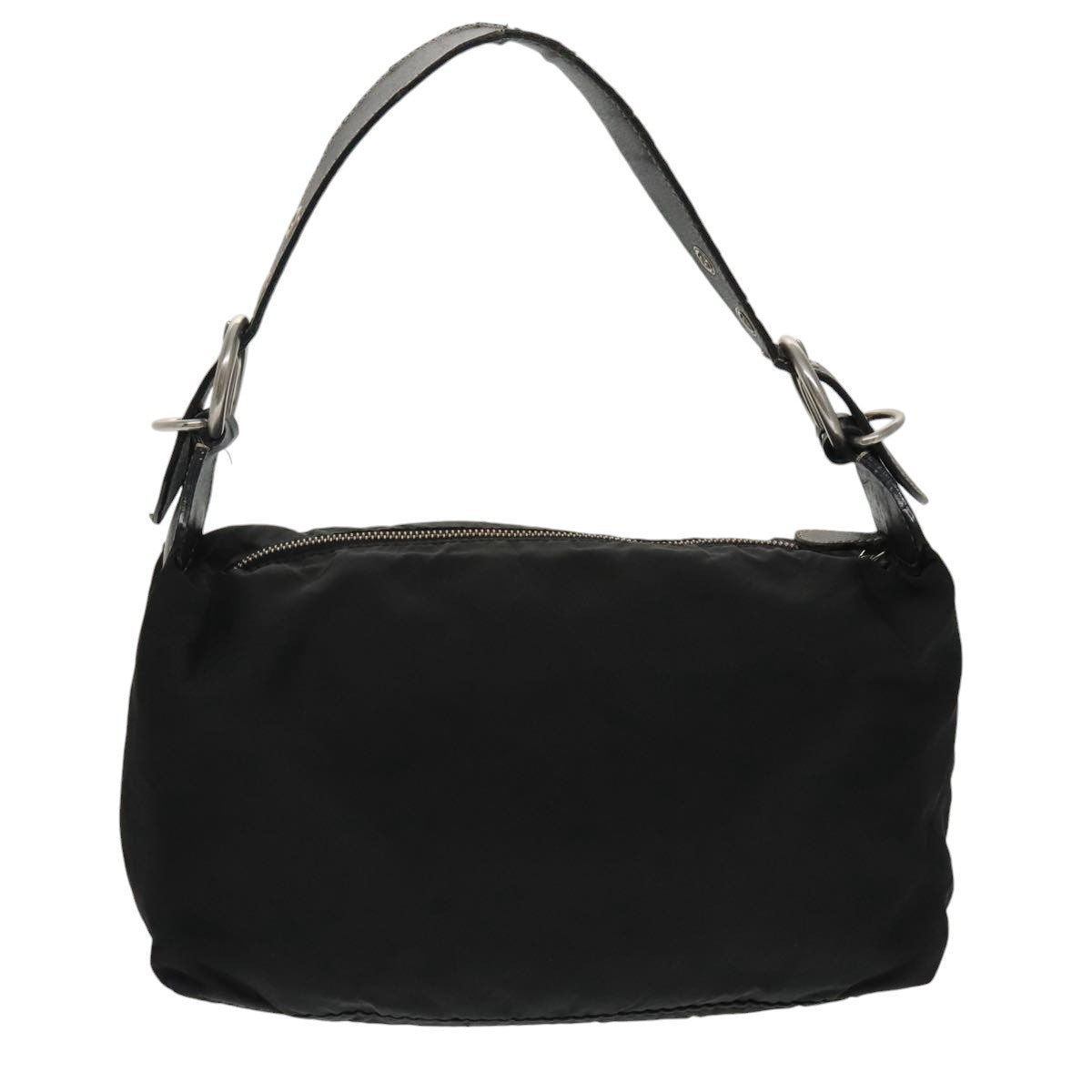 PRADA Hand Bag Nylon Black Auth bs19436 - 0