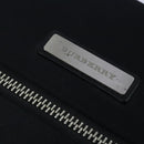 BURBERRY Nova Check Shoulder Bag Nylon Black Auth bs19446-9