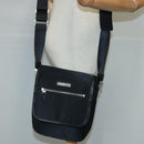 BURBERRY Nova Check Shoulder Bag Nylon Black Auth bs19446-21