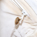 CHANEL Shoulder Bag Caviar Skin White Gold CC Auth bs19456-27