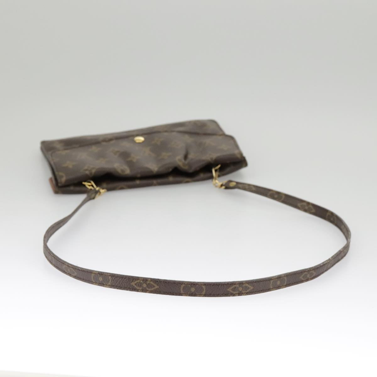 LOUIS VUITTON Monogram Double Rabat Shoulder Bag M51815 LV Auth bs19471