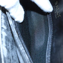 BALLY Hand Bag Leather Black Gold Auth bs19473-20